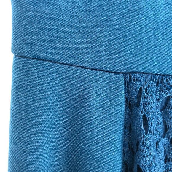 Altar’d State Sleeveless Lace Trim Fit & Flare Dress size Medium NWT - Picture 8 of 13